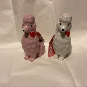 2024 Spritz Valentine Pink And White Poodle Dogs